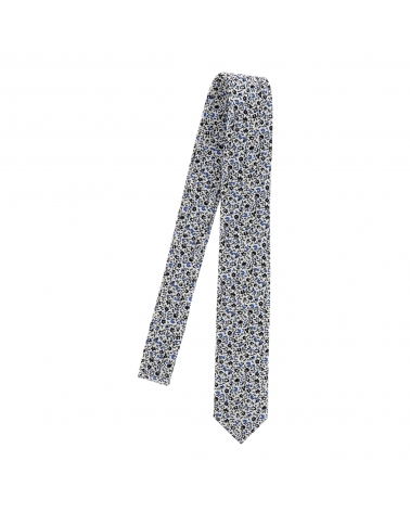 Cravate Liberty Bleu Slim