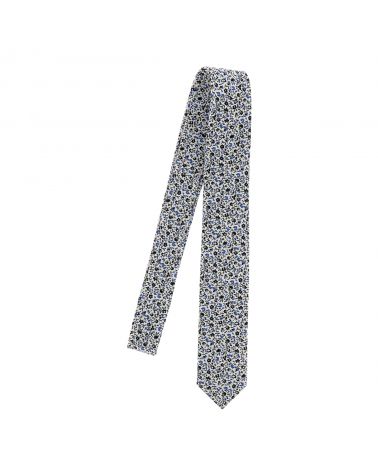 Cravate Liberty Bleu Slim
