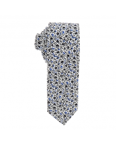 Cravate Liberty Bleu Slim