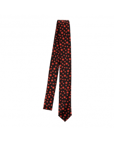 Cravate Etoile Noire et Rouge