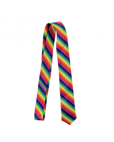 Cravate Arc-En-Ciel Multicolore