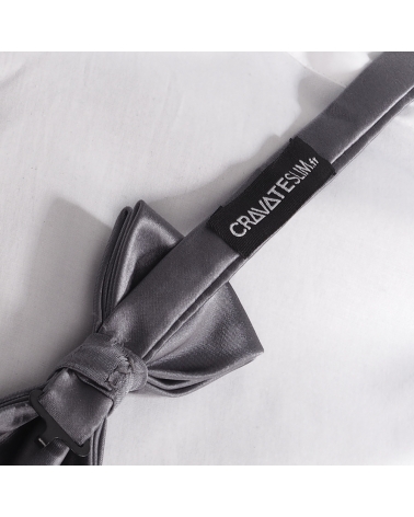 Noeud Papillon Gris anthracite Premium