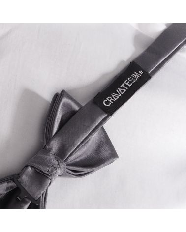 Noeud Papillon Gris anthracite Premium