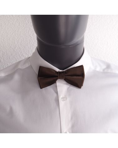 Noeud Papillon Marron Premium