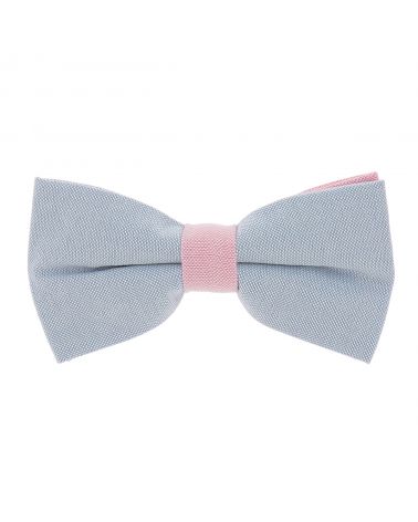 Noeud Papillon Pastel Bleu et Rose