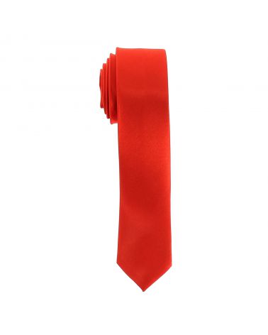 Cravate Slim Rouge