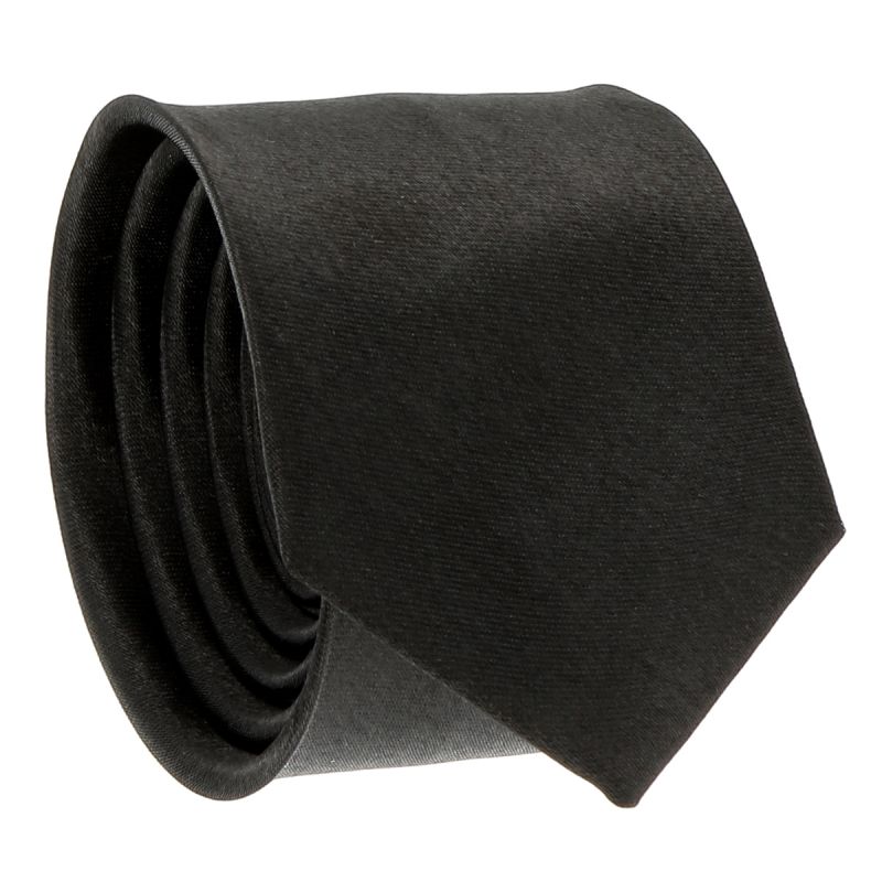Cravate Slim Noire