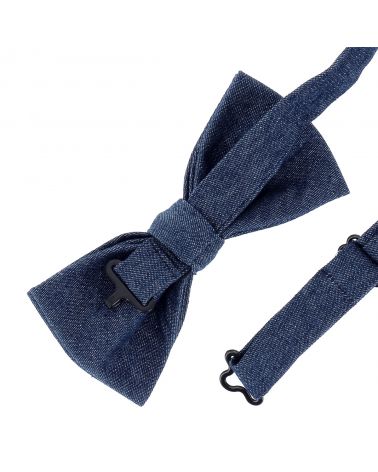 Noeud Papillon Jean Bleu foncé