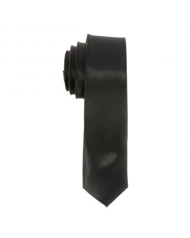Cravate Slim Noire