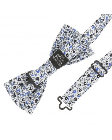 Noeud Papillon Homme Liberty Bleu Bohème Chic