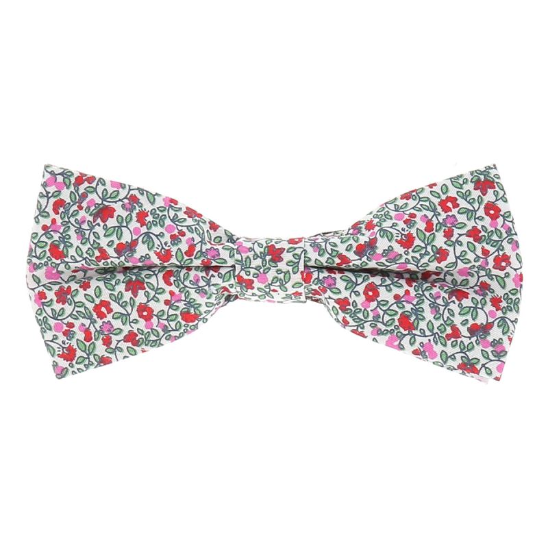 Noeud Papillon Champêtre Motif Liberty Rose