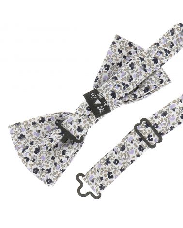 Noeud Papillon Homme Liberty Lavande Bohème Chic